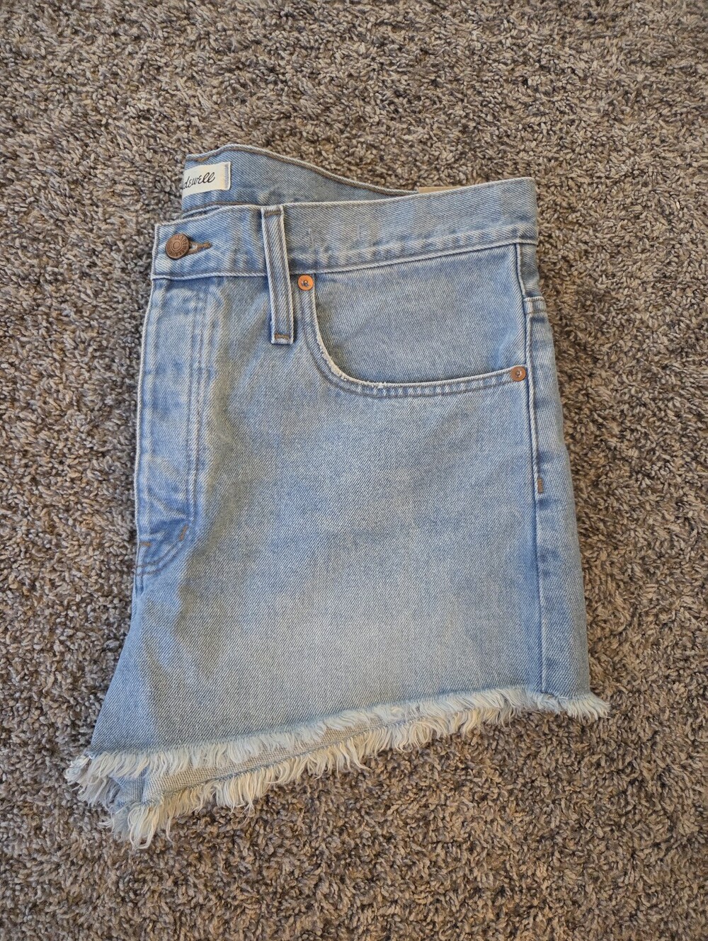 NWT Madewell Relaxed Denim Shorts